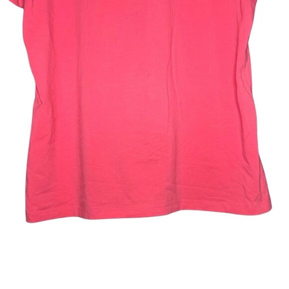 Kim Rogers Pink Short Sleeve T-shirt Size L Round Neck Graphic Print - Picture 6 of 9